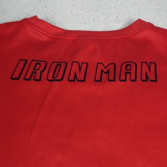 Iron Man Red Athletic T-Shirt Medium - Picture 4 of 4